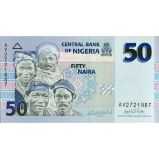 P35a Nigeria - 50 Naira Year 2006